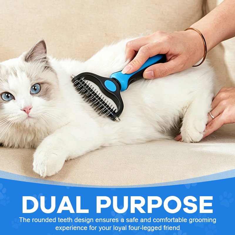 🐶Professionele verharingsborstel voor honden en katten🐱