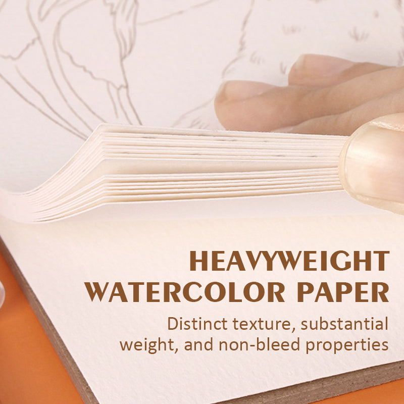 🔥Het populairste schilderij van deze maand | Draagbaar aquarel schetsboek