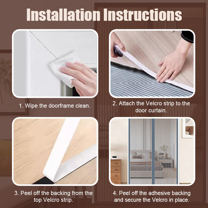 🦟 Houd ongedierte buiten – binnen 2 minuten geïnstalleerd! De magnetische gaasdeurgordijn! 🚪 Loop zo naar binnen – hij sluit automatisch vanzelf! ✨
