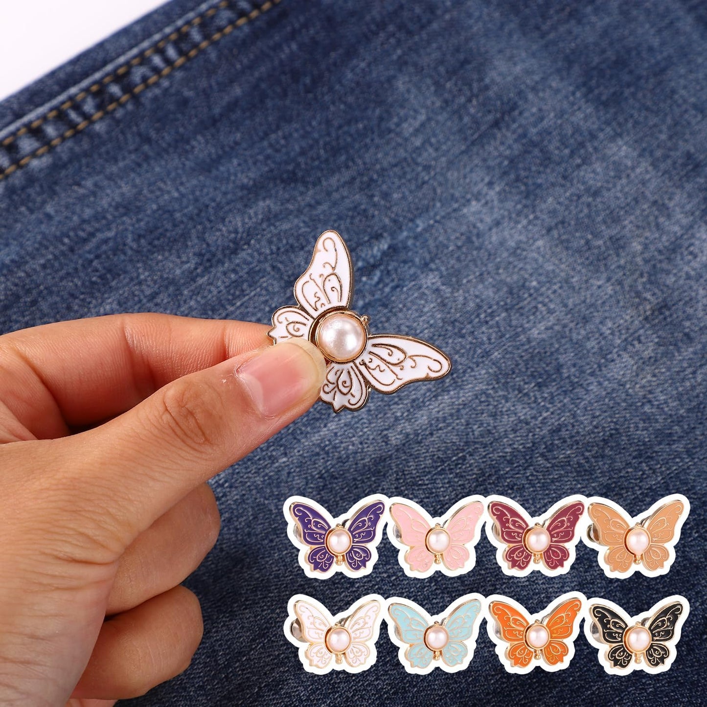 🦋8 riemen in vlindervorm om de taille strakker te maken