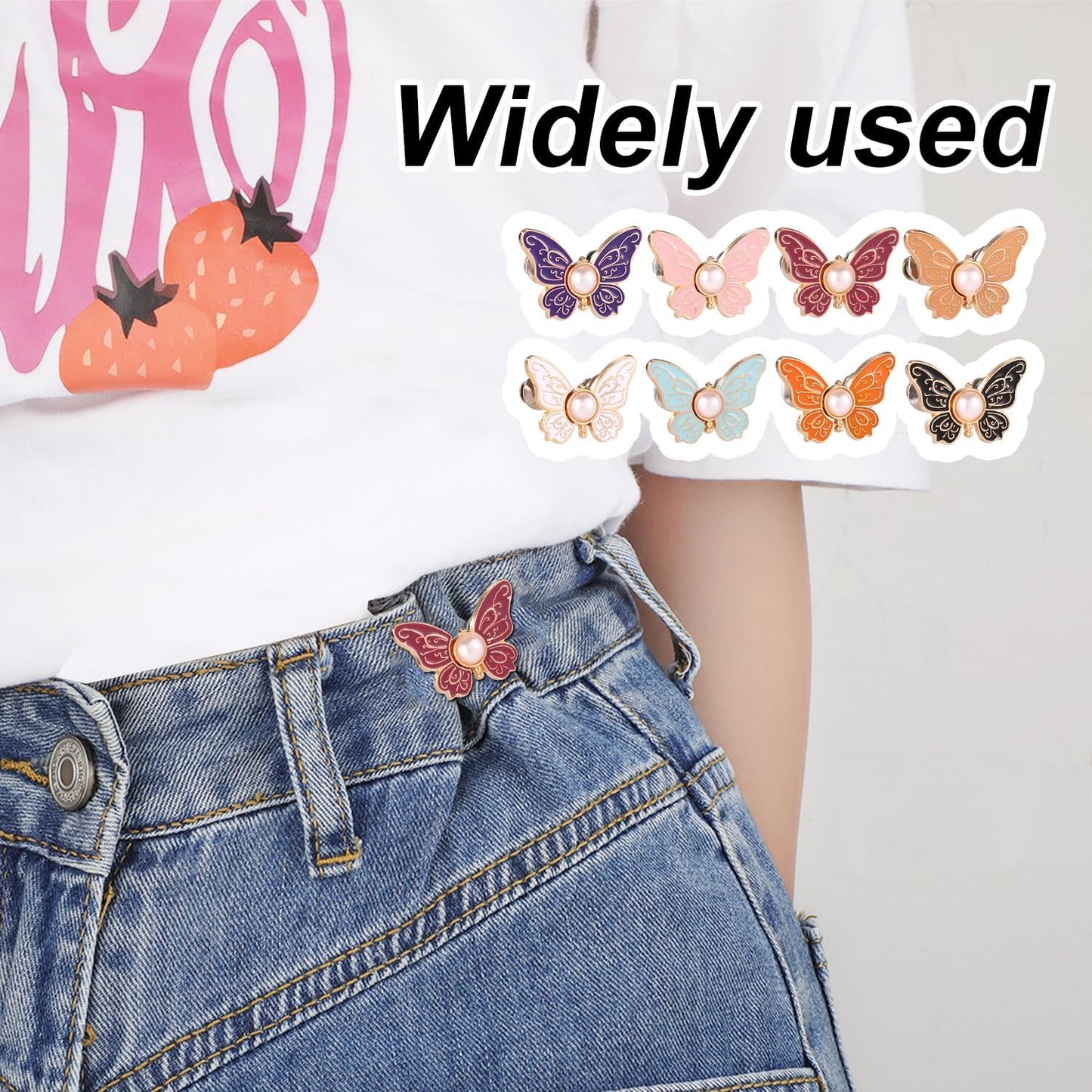 🦋8 riemen in vlindervorm om de taille strakker te maken