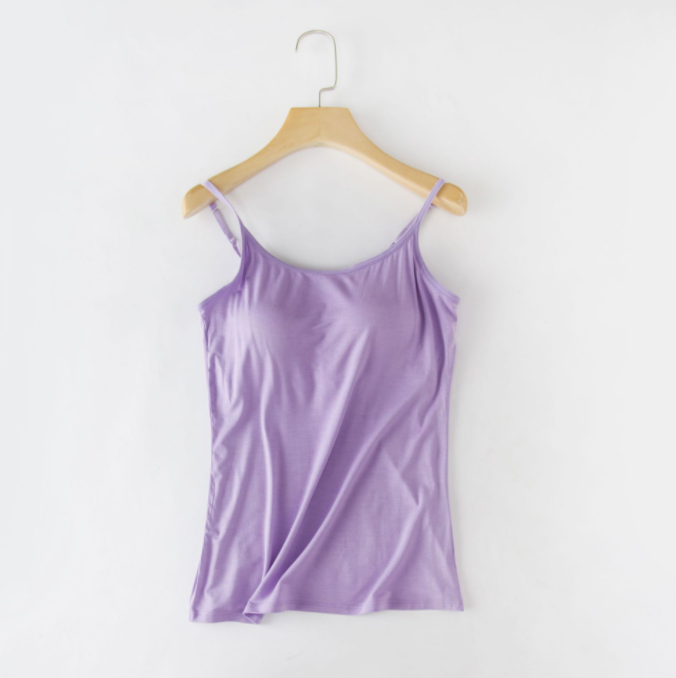 ⏳Beperkte tijd aanbieding🥰Tank met ingebouwde bh