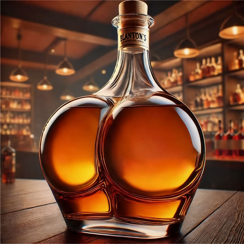 🥂Geef uw wijnproeverijen een speels tintje met deze leuke fles.