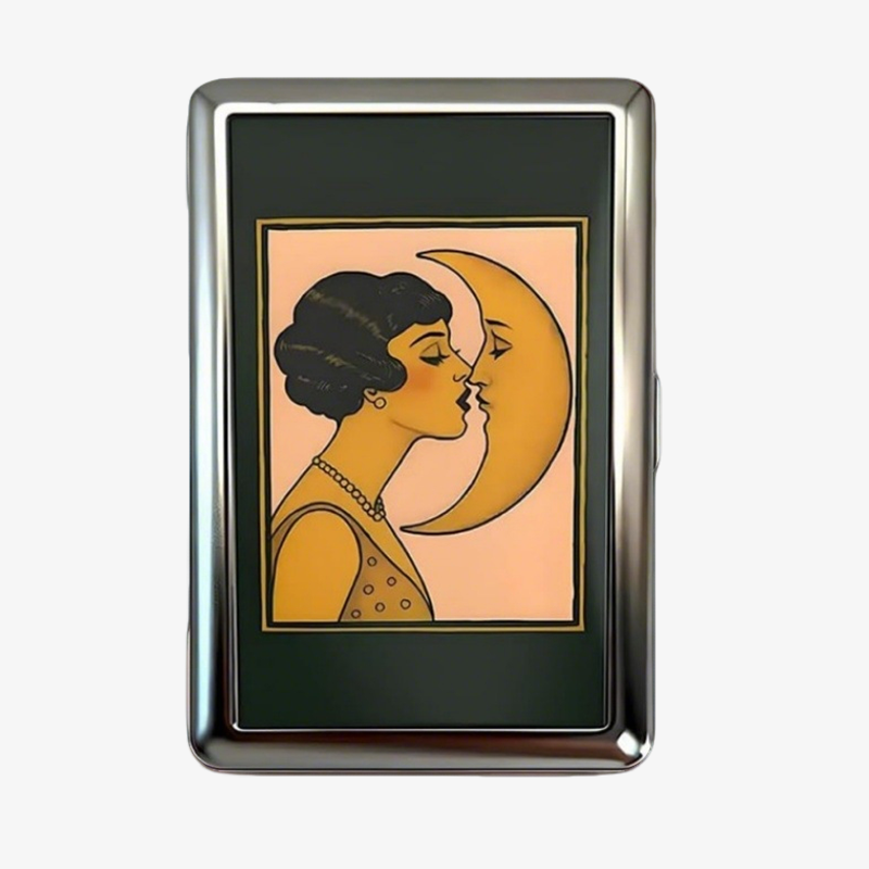 🔥 Laatste dag! 49% korting - 💖 Kaarthouder met retro kunstprint uit 2026 | Bestseller