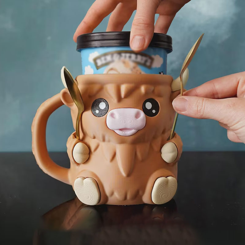 🐮 Schattige koeienkoelhouder — ‘Perfect voor het bewaren van suikerklontjes of andere drankaccessoires’ ❄️