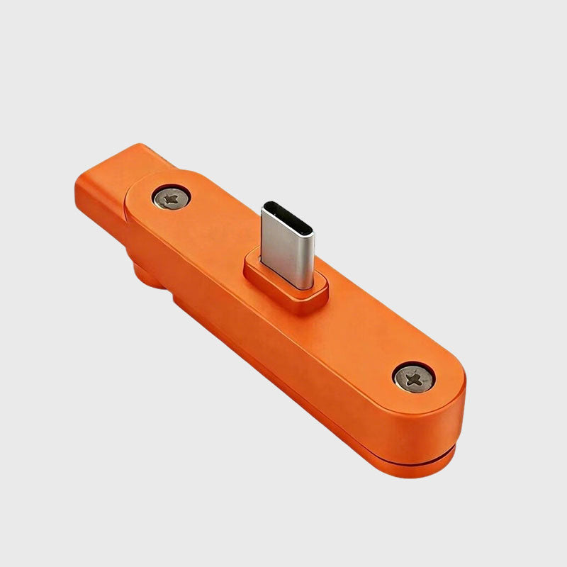 💎240W snellader met 360° draaibare telefoonstandaard – USB-C-compatibel, compact en draagbaar, multifunctioneel 🔌