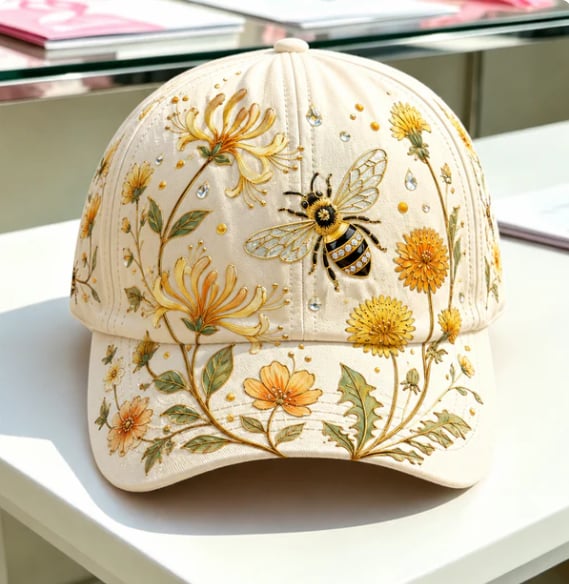 🌸🌿 Tuinochtend honkbalpet: zachte zon en dagelijks comfort! ☀️🌱🧢