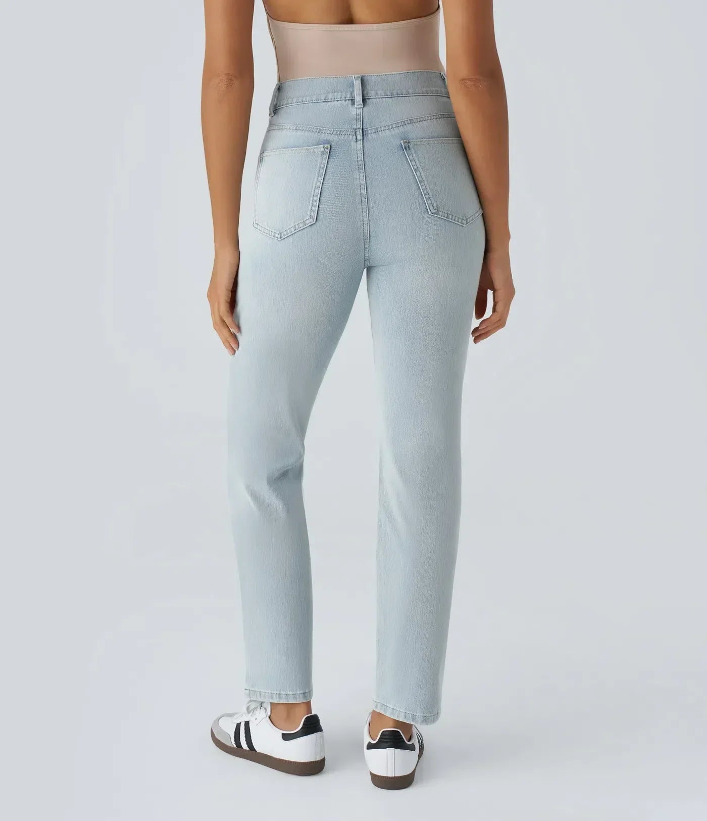 Lotte | Elastische en comfortabele broek met hoge taille