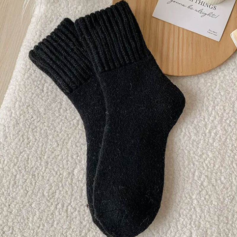 🌟Koop 1, krijg er 4 gratis🧦 Warme wollen sokken tot halverwege de kuit – perfect voor herfst en winter