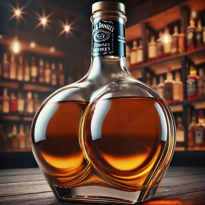 🥂Geef uw wijnproeverijen een speels tintje met deze leuke fles.