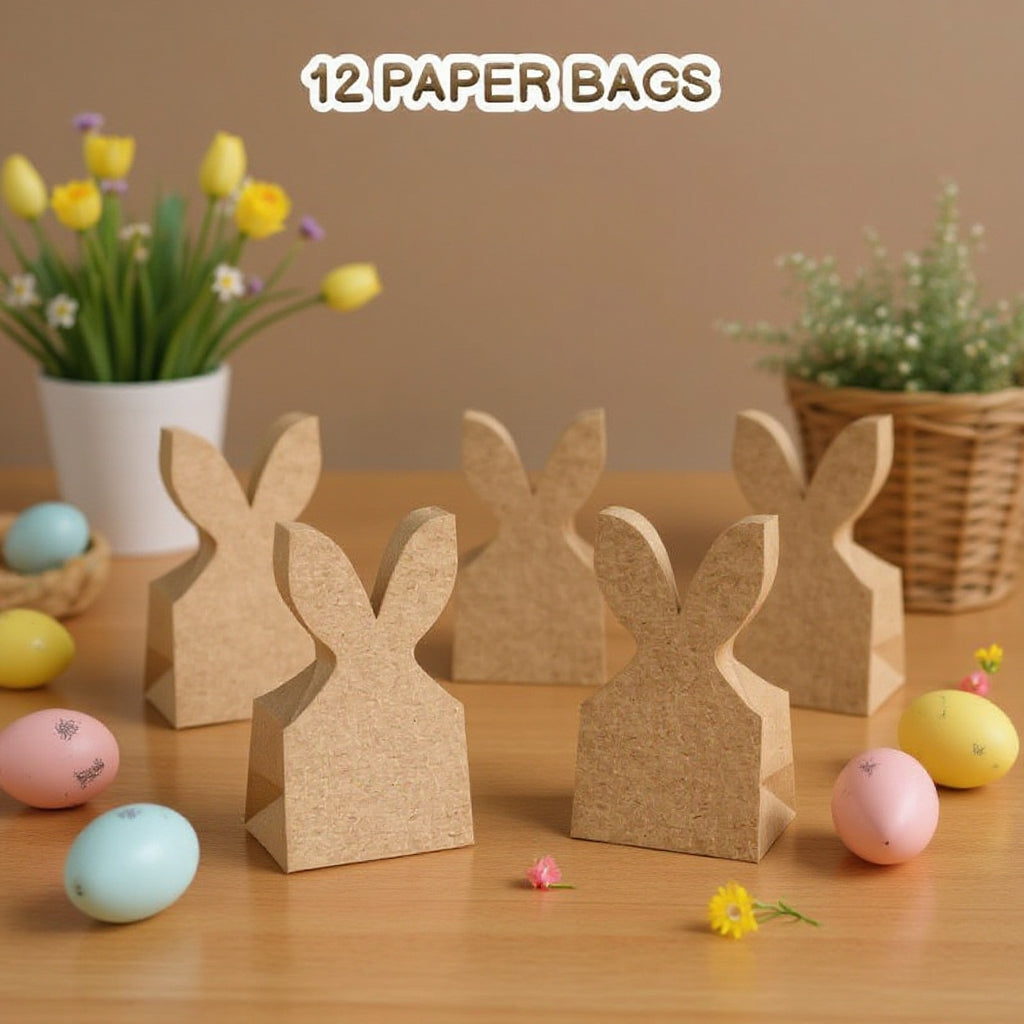 🐰Versier Je Pasen: Maak Je Eigen Paashaaszakjes met Onze DIY Kit! 🐰🌷