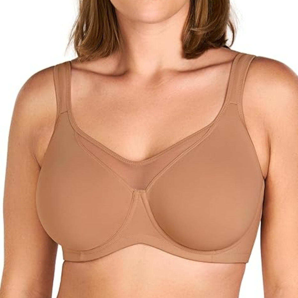 🎁 Laatste dag: Koop 1 krijg 3🔥💐Elegante doorschijnende full-cup plus-size beha voor dames 👍Verhelp verslapping van de borsten voorgoed