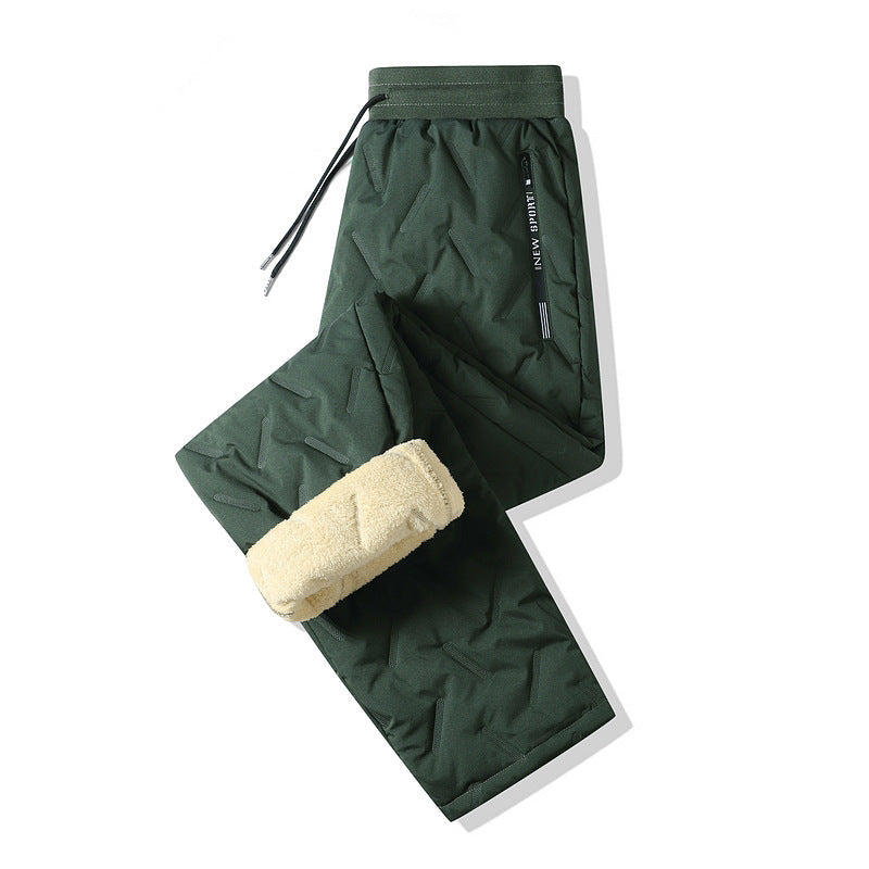 ✨ Unisex – extra zachte en warme fleece-gevoerde waterafstotende broek