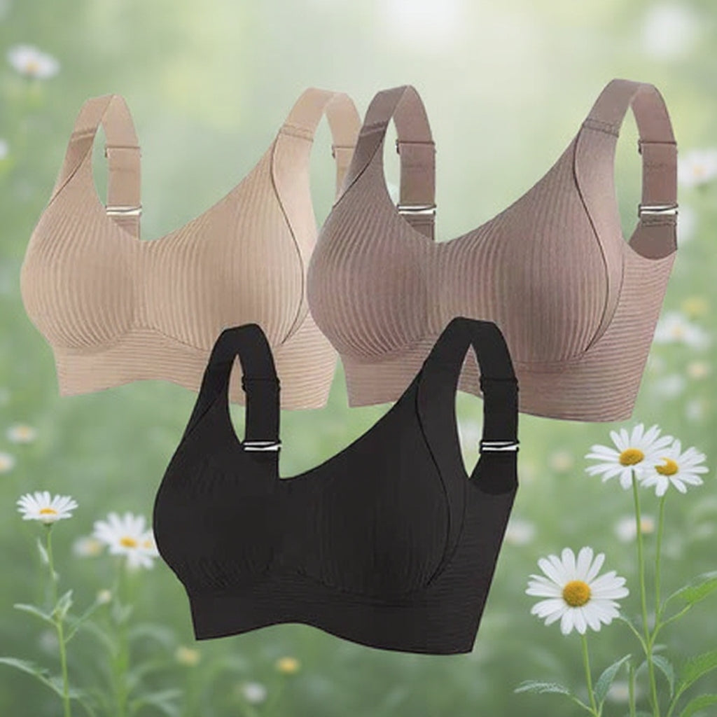 🎁 Laatste dag: koop 1 krijg 3 pakken gratis 🔥 Super ondersteunende bh | Push-up bh zonder beugel 👍 Nooit meer slappe borsten