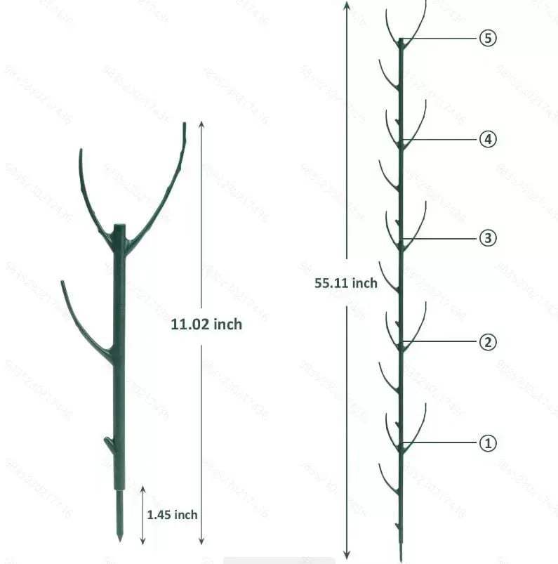 💕💖🌿Groen tuinieren Plantsteunframe