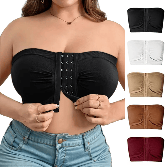 ⌛Koop 2, krijg 1 gratis💞Grote strapless bh met ademende sluiting aan de voorkant