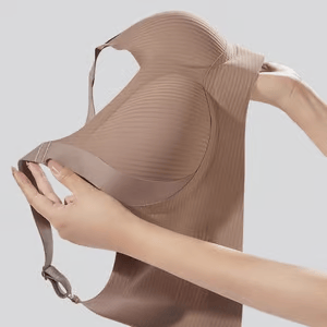 🎁Voorjaars Hot Sale 49% UIT - Geribbelde Push Up Verstelbare Draadloze BH voor Vrouwen