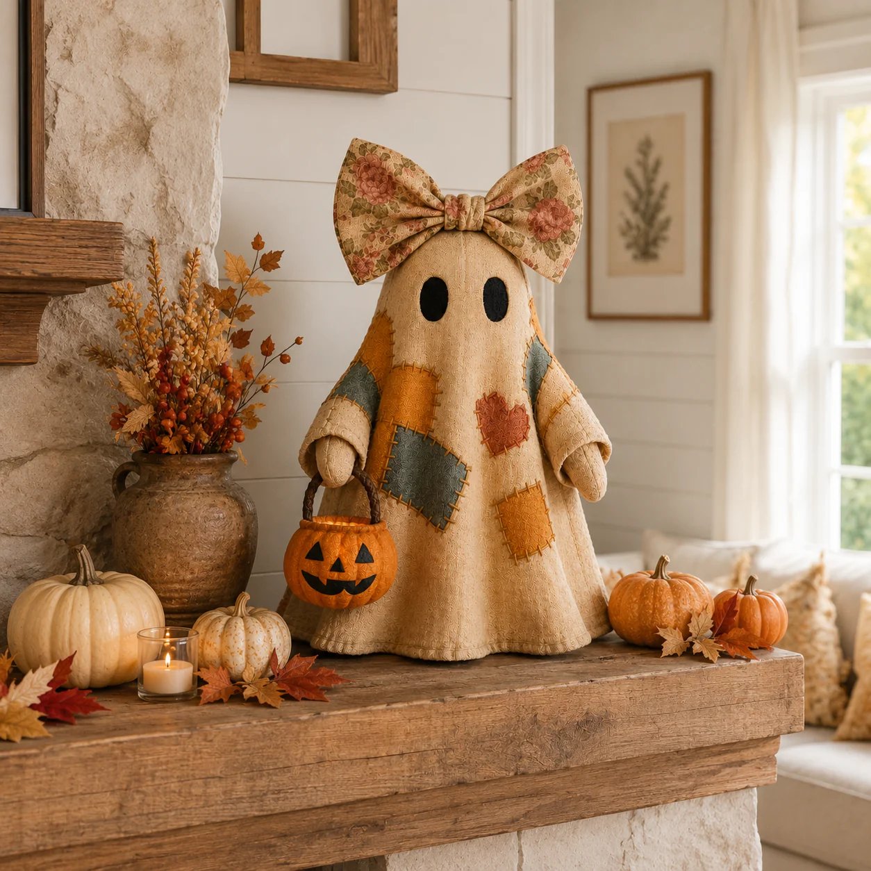 Voeg een vleugje speelse nostalgie toe aan je huis en creëer een warme, gezellige sfeer! 🎃✨🍂