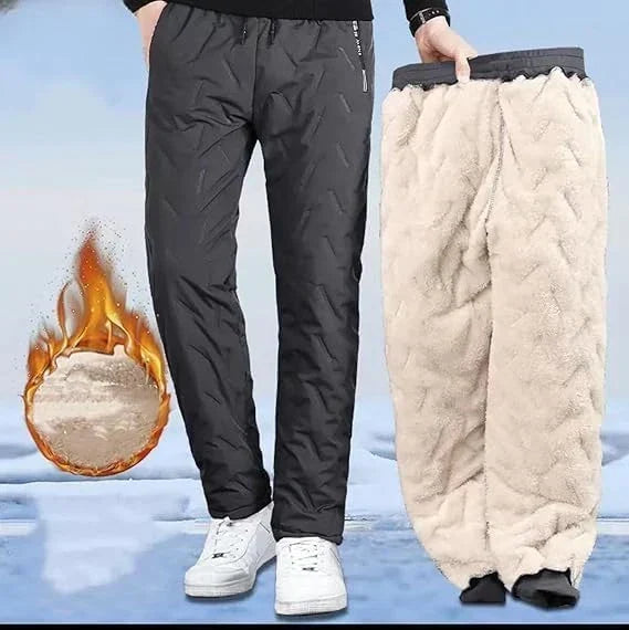 ✨ Unisex – extra zachte en warme fleece-gevoerde waterafstotende broek