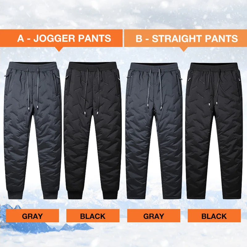 ✨ Unisex – extra zachte en warme fleece-gevoerde waterafstotende broek