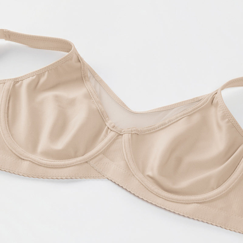 🎁 Laatste dag: Koop 1 krijg 3🔥💐Elegante doorschijnende full-cup plus-size beha voor dames 👍Verhelp verslapping van de borsten voorgoed