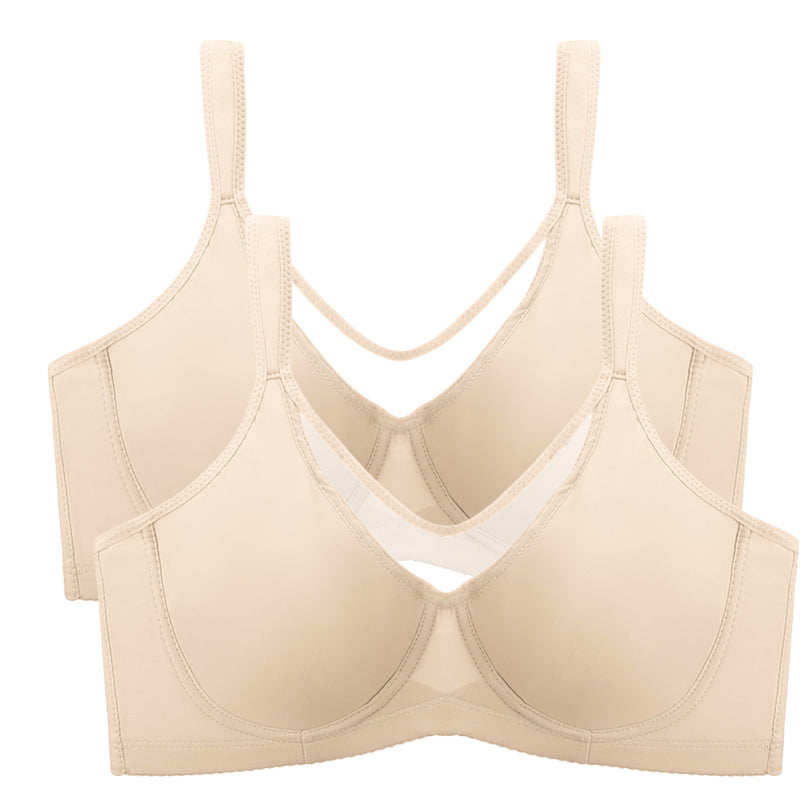 🎁 Laatste dag: Koop 1 krijg 3🔥💐Elegante doorschijnende full-cup plus-size beha voor dames 👍Verhelp verslapping van de borsten voorgoed