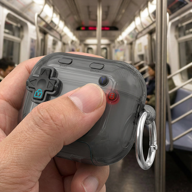 🔥 Hot Sale 50% KORTING 🔥2-in-1 beschermhoes voor AirPods in retro gamingstijl