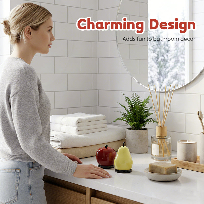 🍎 Creatieve Stofvrije Tandenstokerhouder 🍐 Hygiënisch Fruitdesign voor een Nette & Leuke Tafel