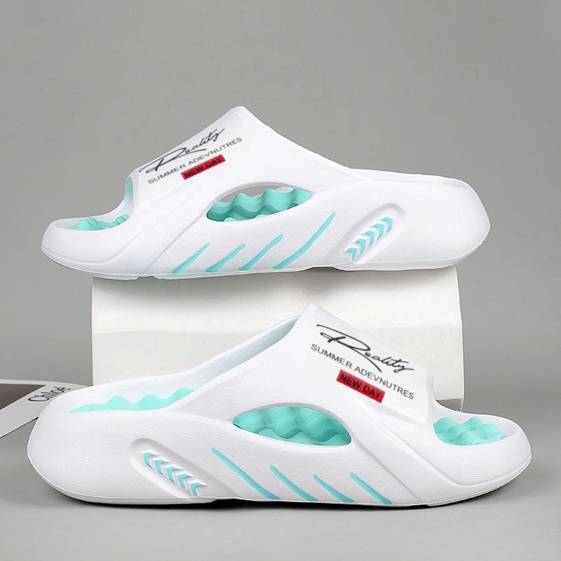 🥳ZOMER HITTEAANBIEDING🥳💞50.000+ VERKOCHT!💥49% KORTING! 🔥Antislip-dikke zool-wolkslides voor heren