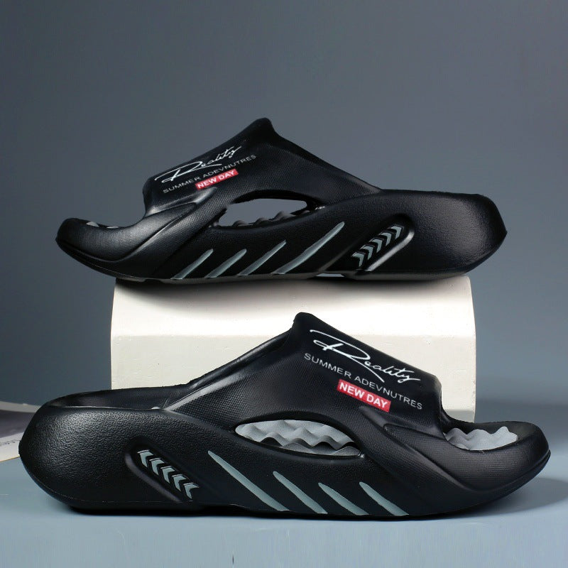 🥳ZOMER HITTEAANBIEDING🥳💞50.000+ VERKOCHT!💥49% KORTING! 🔥Antislip-dikke zool-wolkslides voor heren