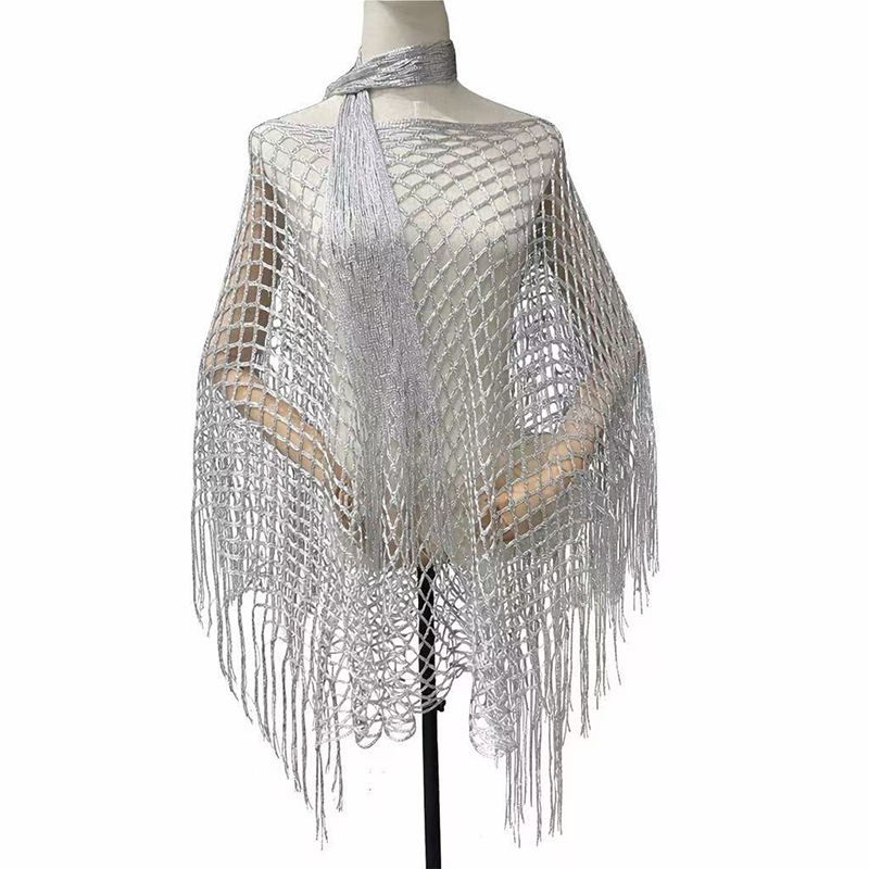 💐Metallic haakstrandjurk | Lichte stof, vloeiende pasvorm en tijdloze stijl