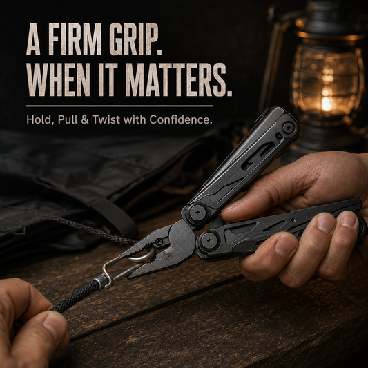 🛠️ Opvouwbare draagbare multitool‑tang | Met handig etui, nu 50% korting