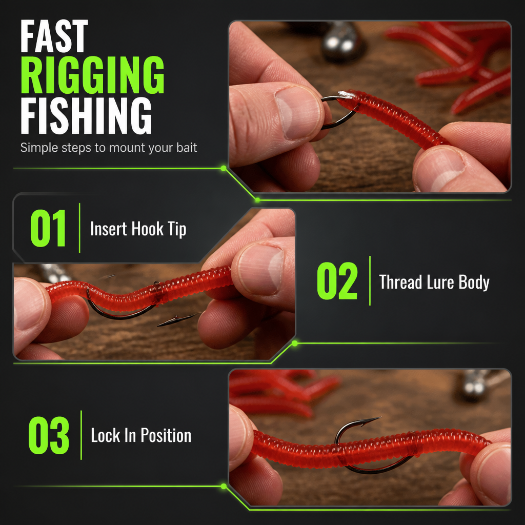 🎣 Levensecht kunstaas regenworm met garnalengeur & gloei‑effect | Zachte TPR softbait 8 cm